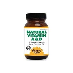 Natural Vitamin A&D 100 капс