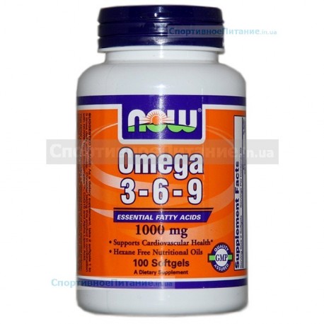 Omega 3-6-9 1000 мг 100 softgels