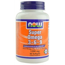 Super Omega 3-6-9 1200 мг 90 Softgels