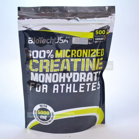 100 % Creatine Monohydrate 500 г пакет