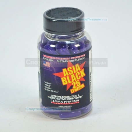 Asia Black 25 Ephedra 100 капс