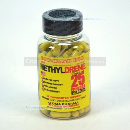 Methyldrene 25 Ephedra ECA 100 капс