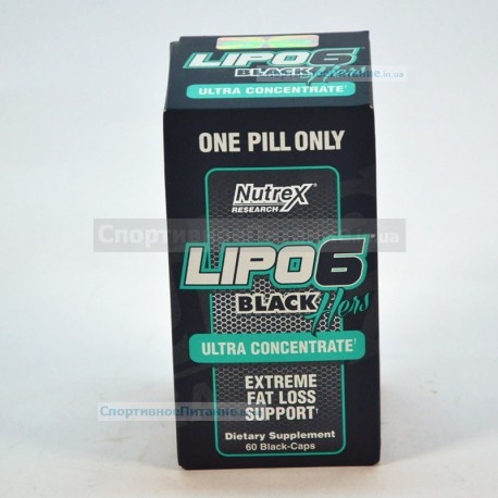 Lipo-6 Black Hers Ultra Concentrate 60 капс
