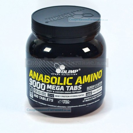 Anabolic Amino 9000 mega tabs 300 таб