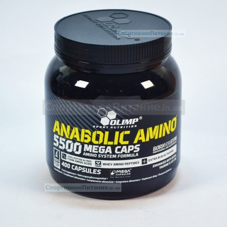 Anabolic Amino 5500 mega caps 400 капс