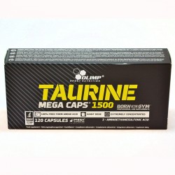 Taurine 1500 mega caps 120 капс