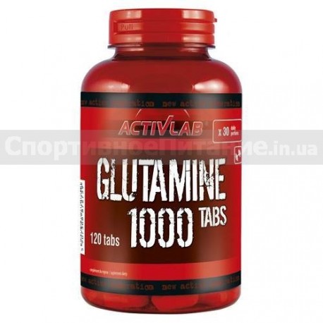 Glutamine 1000 tabs 120 таб