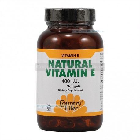 NATURAL VITAMINE Е 60 капсул