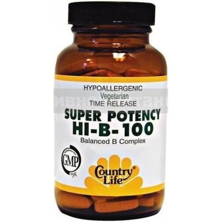 SUPER POTENCY HI-B-100 50 таблеток