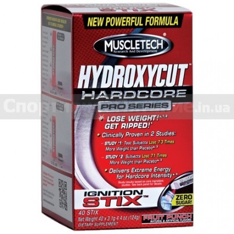 HYDROXYCUT HARDCORE - 40 пак