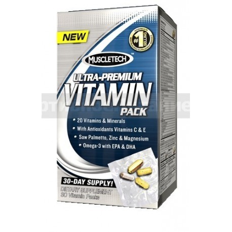 100% Ultra-Premium Vitamin Pack - 30 пак