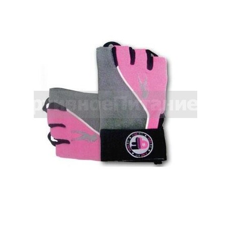 Pink Fit Gloves grey-pink