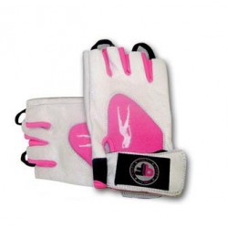Pink Fit Gloves white-pink
