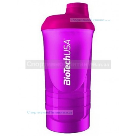 Шейкер Wave + 3 in 1 Magic Magenta 500 мл