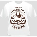 T-Shirt Made in the Gym white