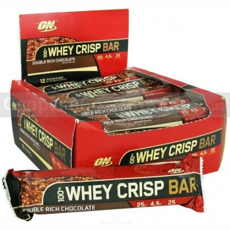 100% Whey Crisp Bar Pack 12 х 65 г