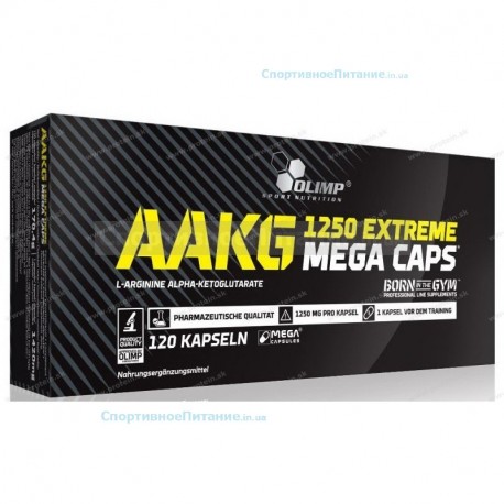 AAKG 1250 Extreme Mega Caps 120 капс