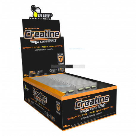 Creatine 1250 mega caps 30 капс