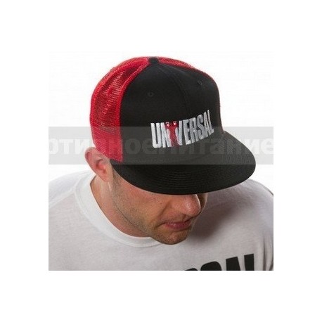 Red & Black Кепка с сеткой