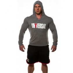 Signature Series Lightweight Logo Худи Grey Unisex