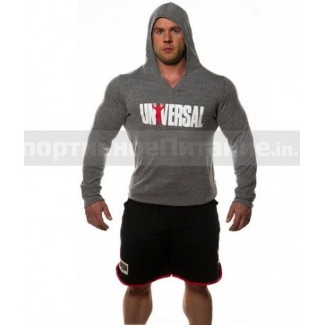 Signature Series Lightweight Logo Худи Grey Unisex