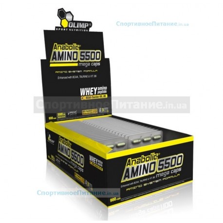 Anabolic Amino 5500 mega caps 30х30 капс