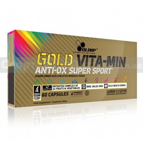 Gold Vita-min Anti-Ox Super Sport 60 капс