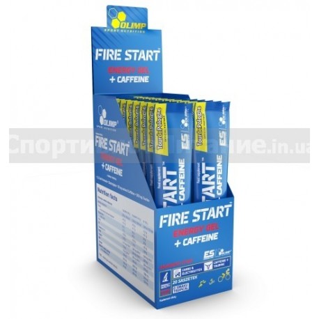 Fire Start Energy Gel + Caffeine 20 пак