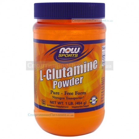 L-Glutamine Powder pure free-form 454 г