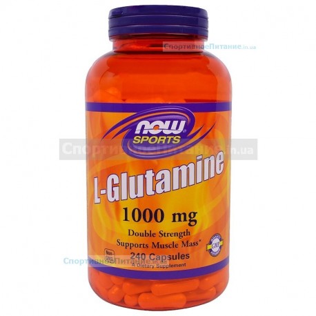 L-Glutamine Double Strength 1000 mg 240 капс