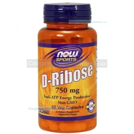 D-Ribose 750 mg 60 капс