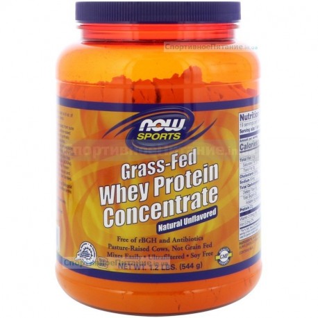 Grass-Fed Whey Protein Concentrate 544 г
