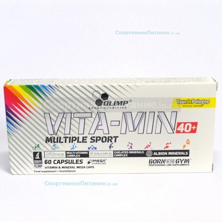 Vita-min Multiple Sport 40+ 60 капс