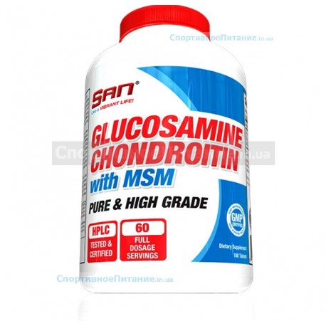 Glucosamine Chondroitin with MSM 180 таб