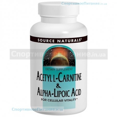 Acetyl L-Carnitine & Alpha-Lipoic Acid 60 таб