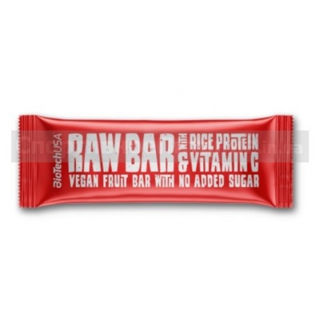 Raw bar with rice protein and vitamin C 44 г