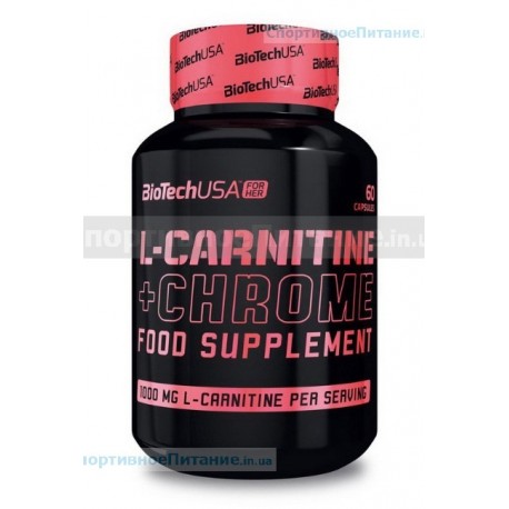 L-Carnitine + Chrome  60 капс
