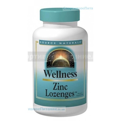 Wellness Zinc Lozenges 120 таб