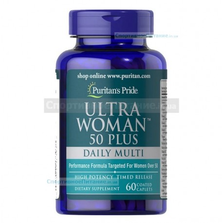 Ultra Woman 50 Plus Multi-Vitamin 60 таб