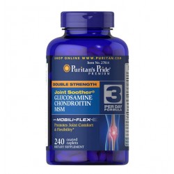 Double Strength Glucosamine, Chondroitin & MSM Joint Soother 240 таб