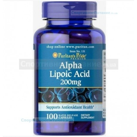 Alpha Lipoic Acid 200 mg 100 капс