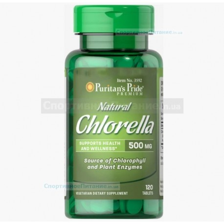 Natural Chlorella 500 mg 120 таб