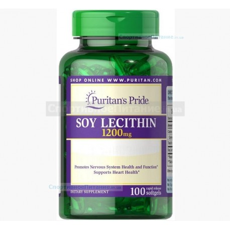 Soy Lecithin 1200 mg 100 капс