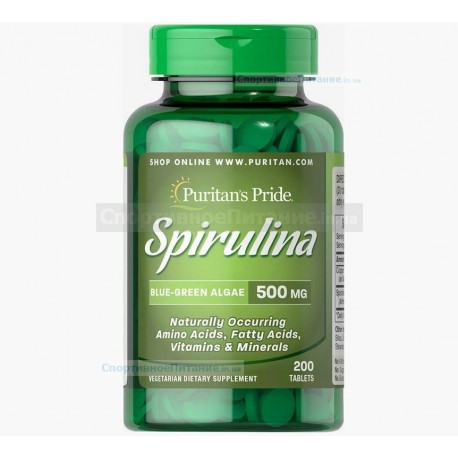Spirulina 500 mg 200 таб