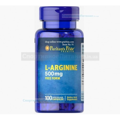L-Arginine 500 mg 100 капс