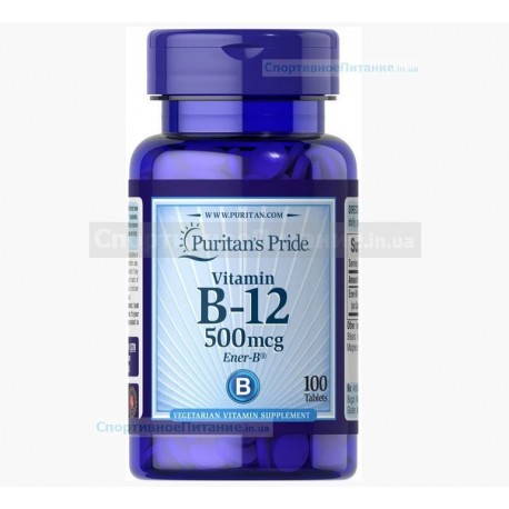 Vitamin B-12 500 mcg 100 таб