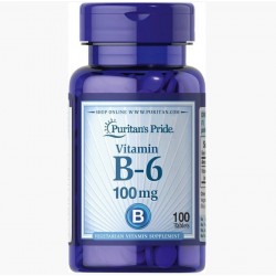 Vitamin B-6 100 mg 100 таб