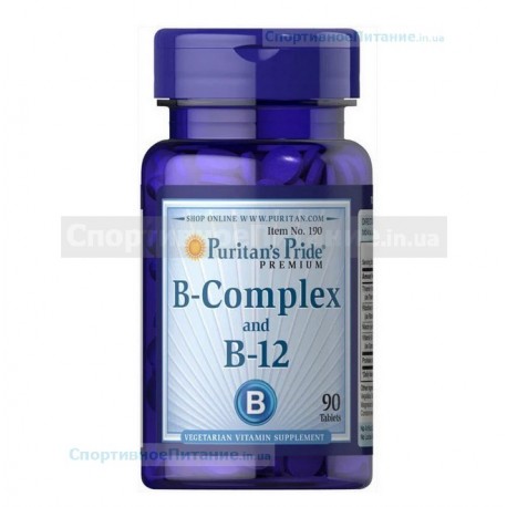 B-Complex and Vitamin B-12 90 таб