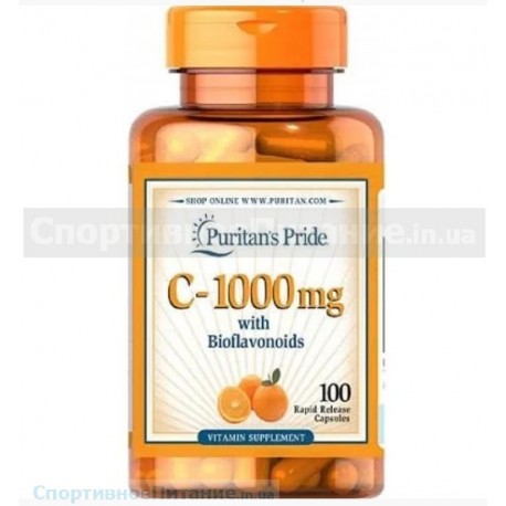 C-1000mg with Bioflavonoids 100 капс
