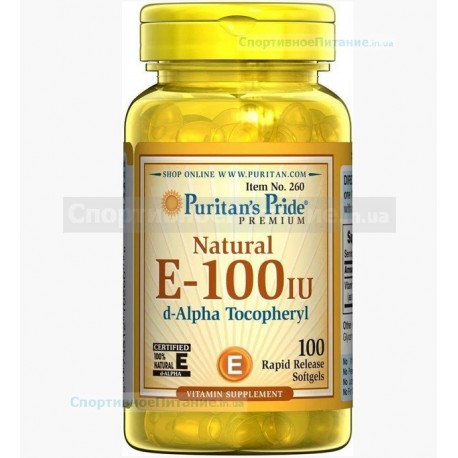 Natural E-100IU 100 капс